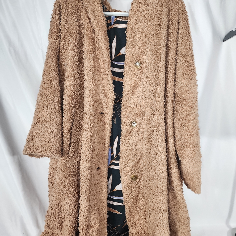 Sseko Tan Textured Trench Coat